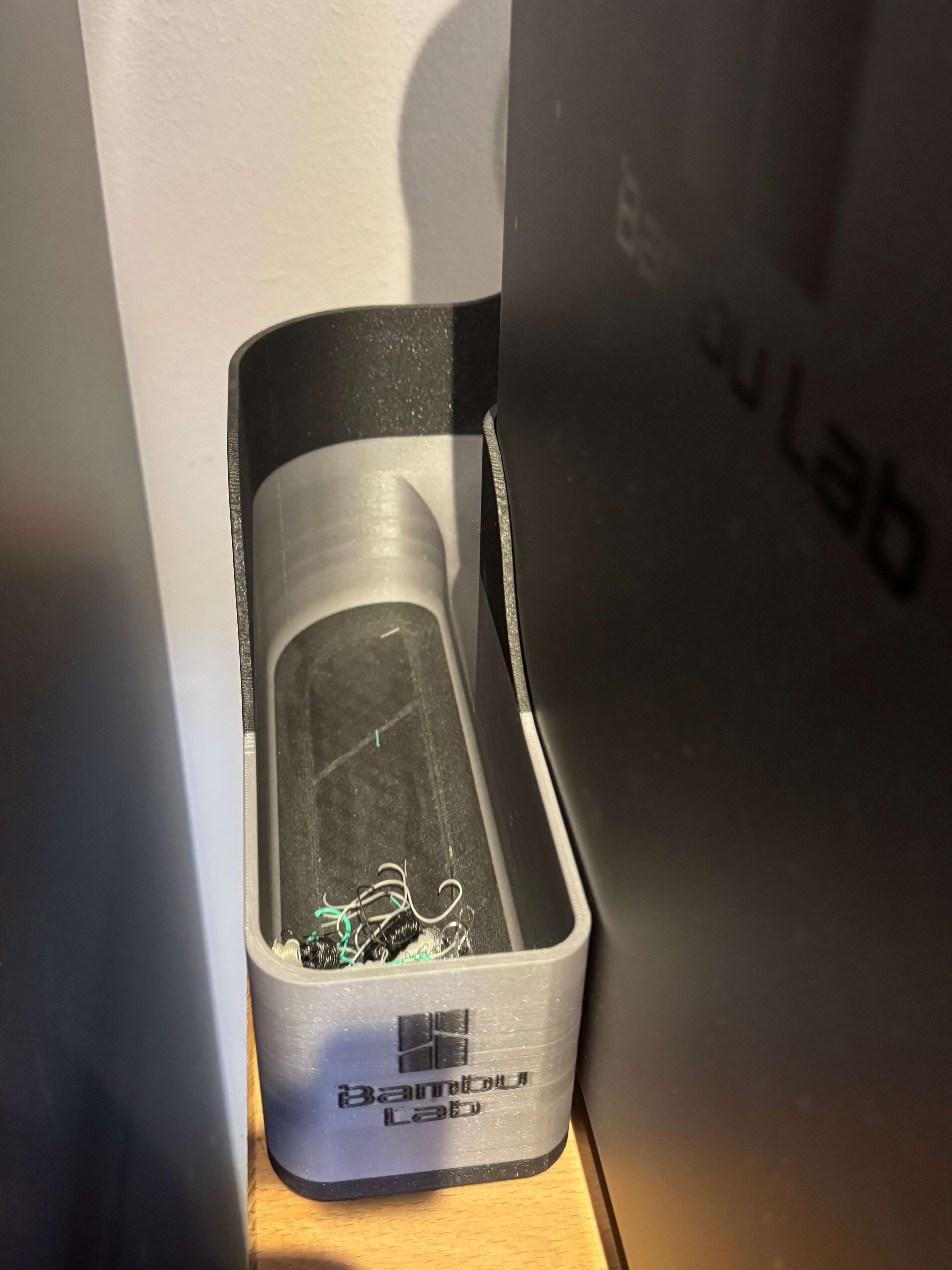 Checking the purge bin